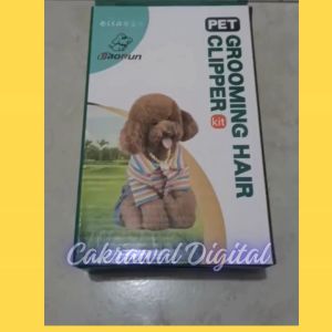 PROMO BAORUN K5 Mesin Cukur Pet Rechargeable: Mesin Cukur Hewan Domba Garut di Cas Super Tajam