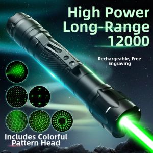 CHELINI | High Power Long Range Bright Laser Pointer Green and Infrared Light