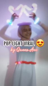 Mainan LED Light Up Pop Tube Pop Pipes | Mainan Lampu Viral Pop Light Up Murah 1 pcs Mainan Lampu Party Pop Light Up LED Tube Mainan Pipa Lampu LED