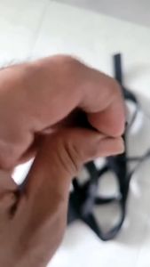 Tali Webing Tubular Panjang 5Mtr, Tali Hammock Hitam Tas Nylon, dan Pita Bisban Double Rope Camping: Aksesoris Camping dan Outing