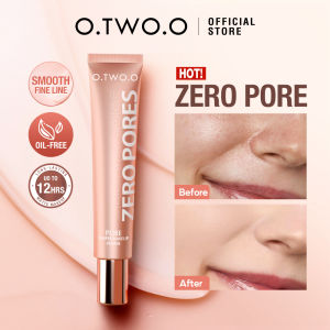 O.TWO.O 2pcs Makeup Set Lipstick Lip Tint Long lasting Waterproof Silky Highly Pigmented + Face Hydrating Primer Make Up Base Invisible Pore Soft Focus Makeup