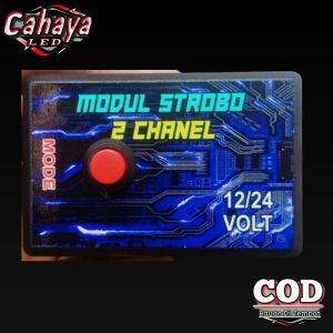 modul Strobe 2chanel 8 mode 12v-24volt