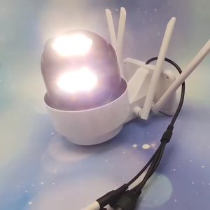 โปรโมชั่นพิเศษ ถูกที่สุดในเมืองไทย กล้องวงจรปิด wifi กล้องไร้สาย UHD 5MP - เลนส์คู่ - การมองเห็นกลางคืนแบบเต็มสี - 5X digital ZOOM - YOOSEE APP อัพเดทใหม่ ระยะตรวจจับ30 เมตร +เลนส์มุมกว้างพิเศษ120 ใช้งานง่าย ตัวเดียวพอ