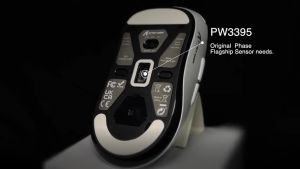 เมาส์ไร้สาย AttackShark X3 PAW3395 2.4G 3 โหมด wireless mouse มือของมาสมัคร