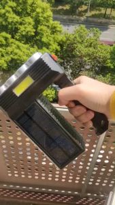20LED USB/Solar Rechargeable Flashlight High Power Outdoor Multi-function Waterproof Torchlight Long-range Spotlight