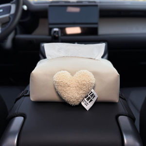 Cute Doll Car Interior Armrest Box Tissue Box Storage Creative High Aesthetic Popular Female Model Vehicle Storage