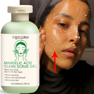 Exfoliating gel facial deep cleansing pore cleansing skin care whitening moisturizing repair facial scrub skin care
