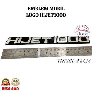 Emblem Tulisan Logo Hijet1000