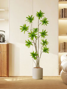 Realistic Artificial Banyan Bamboo Large Potted Ornamental