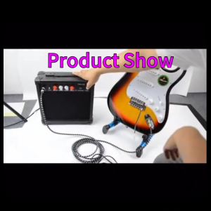 KAWES Noise-reduction Electric Guitar Audio Cable Braided Guitar Cable 1/4 Inch Instrument Cable