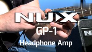 NUX GP-1 Guitar Plug Headphone Amp With Classic British Distortion Effect Guitar Amplifier (GP1) 724ROCKS