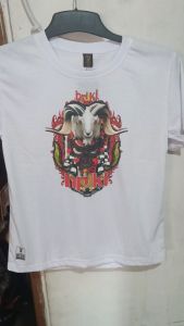 KAOS WARNA ANAK DOMBA JENDRAL MOTIF HPDKI FIRE API COMBED 30s