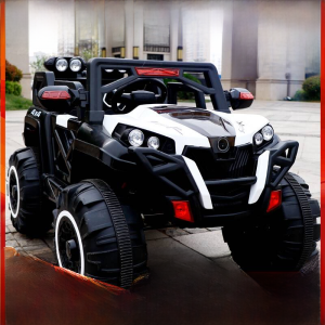 Baby Childrens Electric Car Four-Wheel Four-Wheel Drive with Remote Control Mens and Womens 1-10 Years Old Baby off-Road Car Double Can Sit for Adults