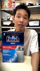 Muối Finish 4kg – Làm mềm nước – Giảm cặn vôi – Bảo vệ máy rửa chén hiệu quả - Xuất xứ Châu Âu - BNK