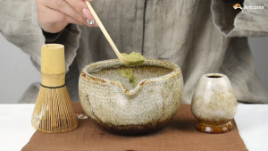 7PCS Japanese Matcha Tea Ceremony Set Kit Matcha Bowl Whisk Set Tool Bamboo Brush Baking Tea Tools