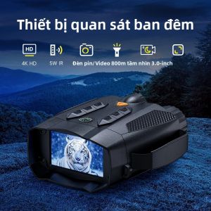 Kính Nhìn Đêm 2MP Với Ống Kính Mục Tiêu 28mm Ống Nhòm Màn Hình HD 3  Để Quan Sát Động Vật Hoang Dã Và Cắm Trại