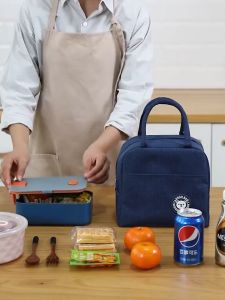 【Ship today】Insulated Lunch Bag Lunch Box Bag Thermal  Bag Cartoon Lunch Bag for Kids and Adults 保温袋  Student cute bear lunch insulation bag waterproof lunch box lunch bag wear-resistant and dirt resistant insulation bag Refrigerated bag