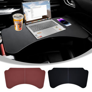 BALION Car Food Tray Table Eating Drinks Tray Holder Foldable Car Steering Wheel Laptop Tray Table High Stability Strong