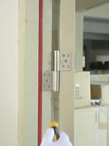 2pcs 304 Stainless Steel Flag Hinge PVC Door Hinge 360 Degree Swivel Hinge（Butterfly Hinge）Detachable