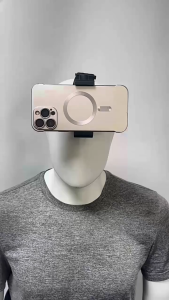 Adjustable Head Mounted Phone Holder First-person Live Broadcast Phone Holder For DJI Action GoPro