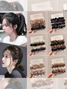 NING ZHOU | French Satin Elastic Hair Bands