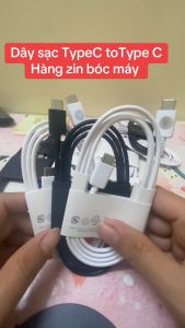 dây sạc Samsung S20 S21 S22 S23 zin bóc máy type c to type c