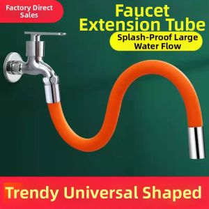 Rotatable Splatter-Proof Flexible Extension Hose