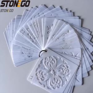 Bộ Khuôn Vẽ Mandala 36 Mảnh Dành Cho Nghệ Thuật Tường Thiết Kế Bộ Xương DIY Mẫu Sáng Tạo Để Vẽ Tranh Tủ Trang Trí Nhà Cửa