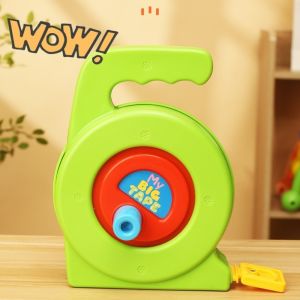 Kids Tape Measure The Big Tape Construction Toy Pretend Play for Kids Age 3+ Kids Measuring Tape Toddler Tools Educational Learning Toys for Boys Girls Great Gifts for Kids