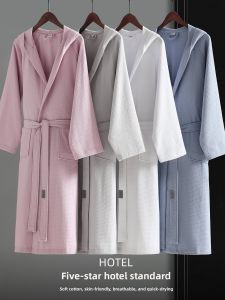CREATE LOVE | Water Absorbent Quick-Drying Hooded Bathrobe