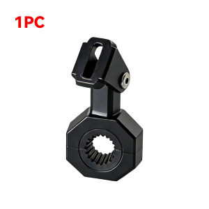Universal Bracket Motorcycle Headlight Spotlight 360° Adjustment LED Headlight Fog Driving Lights Mount Bumper Modified Clamp