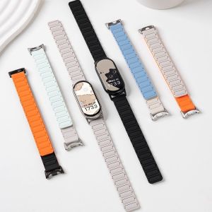 Silicone Strap For Xiaomi Smart Band 8/9/10 Sports Waterproof Replacement Band Comfortable Wrist Accessory Business Fashion