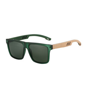 ZENOTTIC Walnut Wood Sunglasses with Dark Polarized Lenses for Men and Women | UVA/UVB Ray Protection Goggles