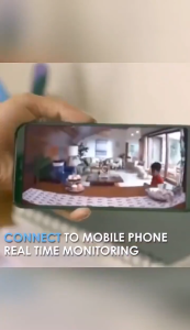 Original Genuine A9 Cctv Camera Connect Cellphone 360°panoramic Infrared Security Camera Motion Detection with Night Vision with 1080p Ultra HD No Need Internet No Need Wifi HD Cctv Camera With Memory Card