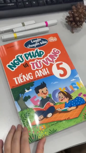 Sách - Luyện Chuyên Sâu Ngữ Pháp Và Từ Vựng Tiếng Anh 5 Global Success - ndbooks