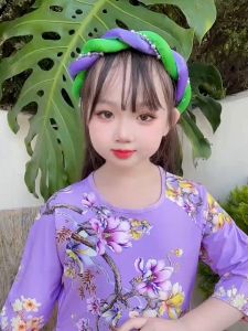 sét bộ áo dài khỏng tước.áo quần.chưa kèm mấn