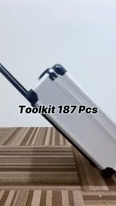 ISKU Tool Kit Set 187PCS Perkakas Bengkel Tool Box Set Alat Bengkel Perkakas Lengkap Komplit Peralatan Bengkel Praktis Wrench Set Berkualitas Perkakas Serba Guna Isku - Lazada