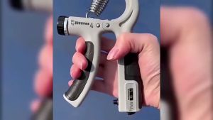 Kìm Bóp Tay Có Đếm Số Chuyên Nghiệp Kìm Tập Cơ Tay Dụng Cụ Tập Cổ Tay Tập Gym Chỉnh Lực 5-60kg Chất Liệu Silicon Chống Trượt