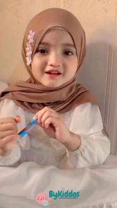 ByKiddos - (LOKAL) Jilbab Pashmina Instan Anak Motif Bunga Usia 0-2 Th / Pasthan Baby / Jilbab bayi / Kerudung anak