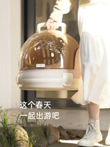 Portable Pet Carrier Cat Bag Large Capacity Dog Backpack Spacecraft Design for Travel And Transport Cat And Dog Supplies