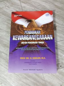 BUKU PENDIDIKAN PANCASILA KEWARGANEGARAAN FILSAFAT PANCASILA KWN DIKTI KAELAN WINARNO REVISI TERBARU