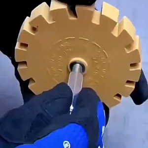 Rubber Eraser Wheel Car Sticker Remover Polishing Tool Pneumatic Degumming Disc 4 Inch 20MM 25MM