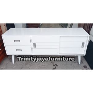 Bufet Diswar Retro Kayu Bloktik /trinityjayafurniture
