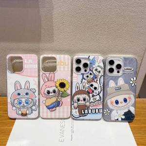 for Realme C75 14X C53 C63 C61 C65 C35 C51 C55 C15 C12 5 5S 11 12 X 14 Pro C21Y C25Y C33 Note 50 C67 Cartoon Labubu Phone Case