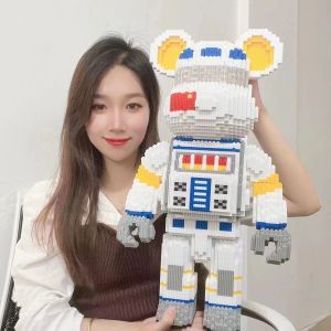 Bộ đồ chơi lắp ghép lego gấu BearBrick cỡ lớn cao 56cm (nhiều mẫu) tặng kèm búa lắp ráp