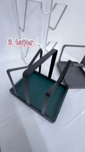 COLOGO 🥇 Multilayer Pot Cover chopboard Kitchen Storage Racks / Rak Penutup Periuk