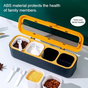 Thickened new seasoning box set home combination seasoning box seasoning bottle seasoning multifunctional storage box.Seasoning