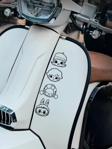 Miếng Dán Trang Trí Xe Hơi Chống Nước Miếng Dán Cửa Sổ Thân Xe Miếng Dán Túi Hành Lý Miếng Dán Máy Tính Hoạt Hình Cá Nhân Hóa