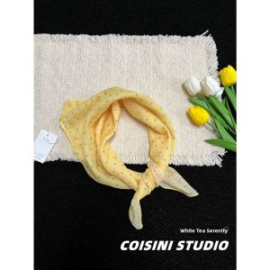 Breathable Bright Color Spring/Summer Scarf