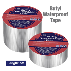 Strong Adhension Aluminium Foil Waterproof Butyl Tape